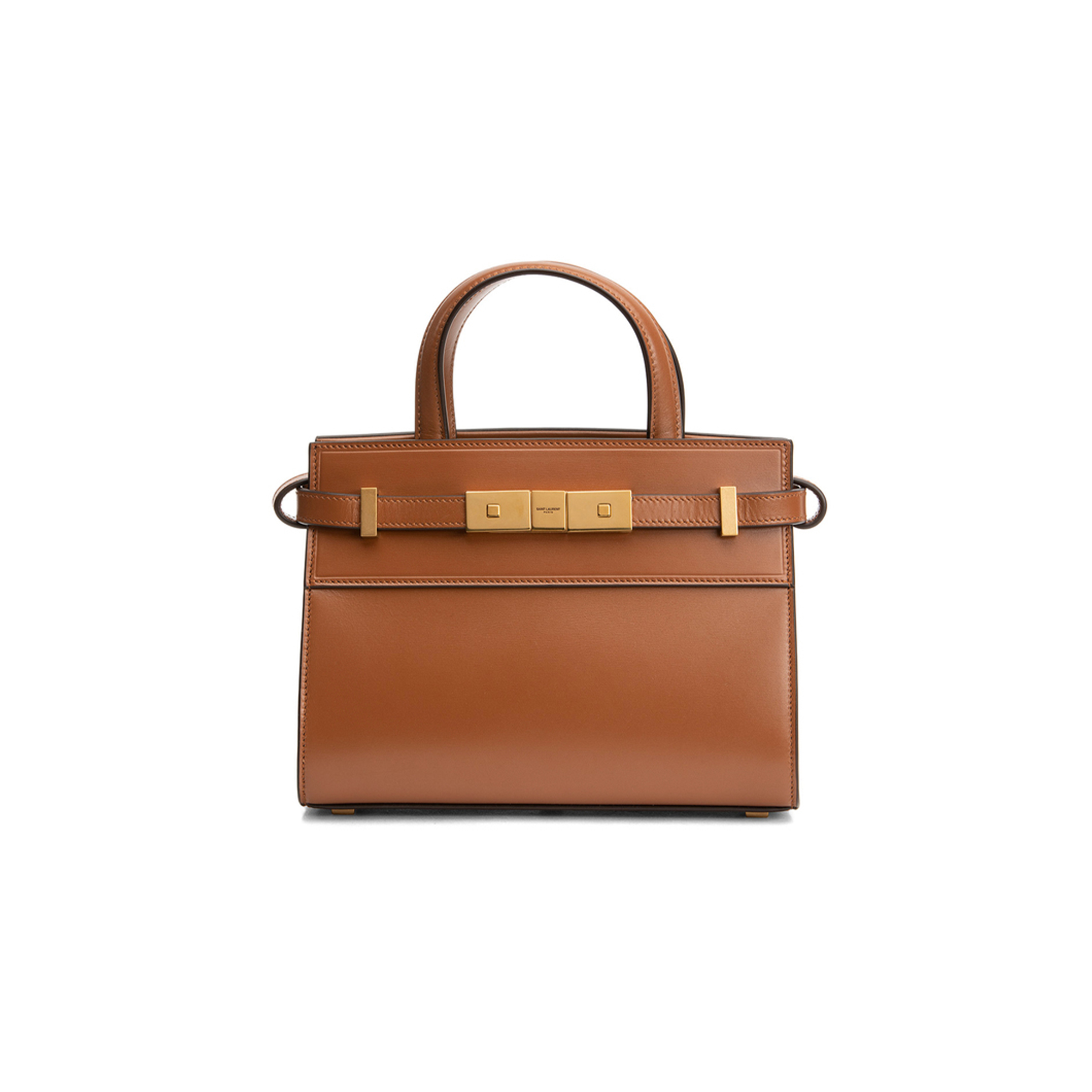 Y*L manhattan nano tote black in smooth leather 5937410sxpw (21*16*9cm)